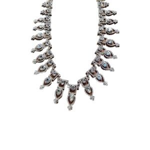 NWT! Cezanne Crystal Embellished Statement Necklace